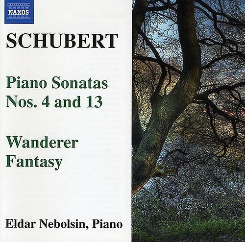 Naxos Eldar Nebolsin - Piano Sonatas / Wanderer Fantasy  [COMPACT DISCS] USA import