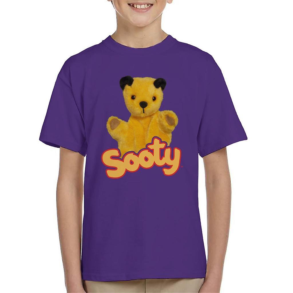 Sooty Wave Logo Kid's T-Shirt Purple Small (5-6 yrs)