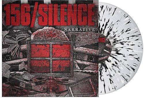 Sharptone Records 156/Silence - Narrative - Clear with Black & Bone Splatter  [VINYL LP] Black, Colored Vinyl, Clear Vinyl, White USA import