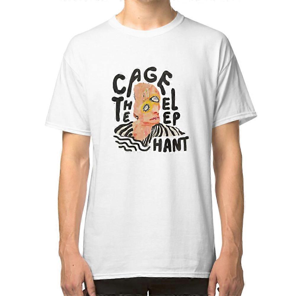 RockShark Cage The Elephant T-shirt White M