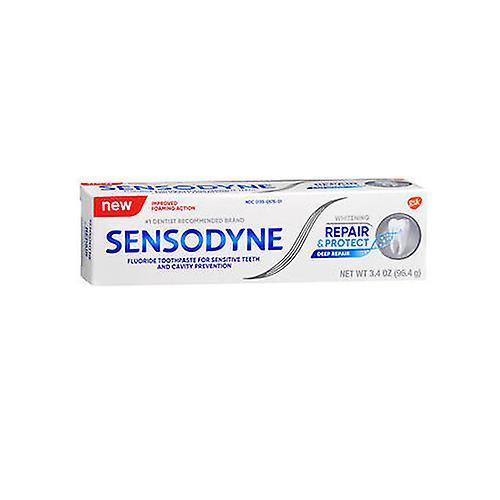 The Honest Company Sensodyne Toothpaste Whitening Repair & Protect, 3.4 Oz (Pack of 1)