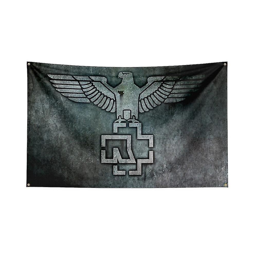 Cryin 3x5 Ft Rammste Rock Band Flag Polyester Digital Printed Logo Music Banner J0448 90 x 150cm