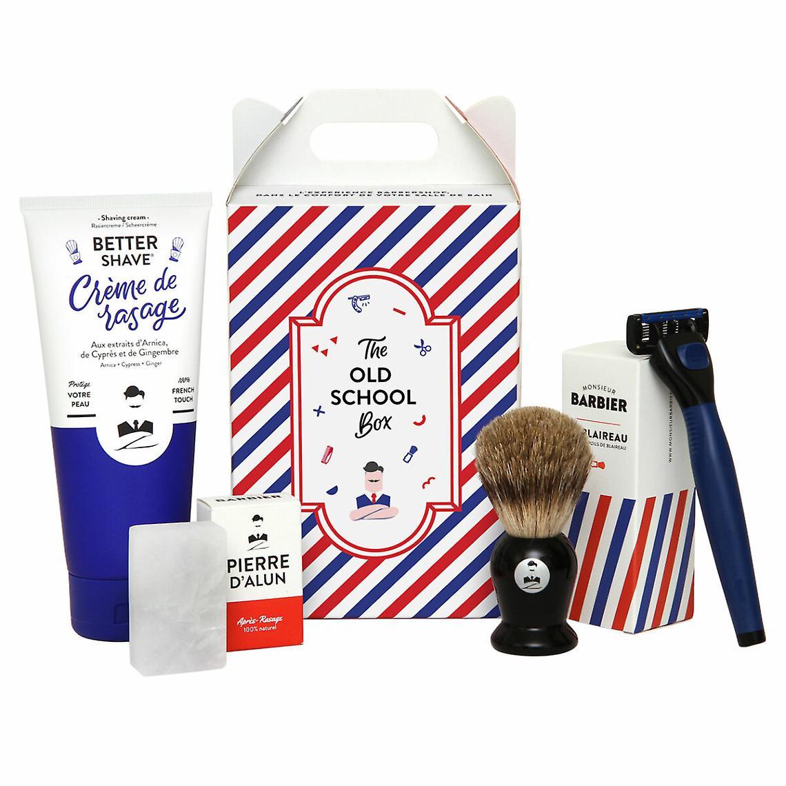 Monsieur Barbier Old School Shave Box