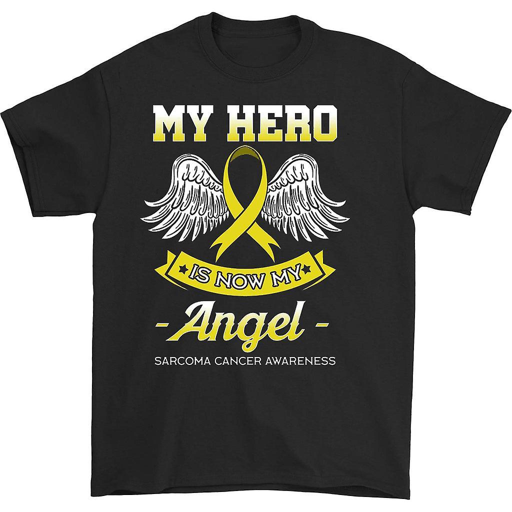 HISHARK My Hero is Now My Angel T-shirt Black XL