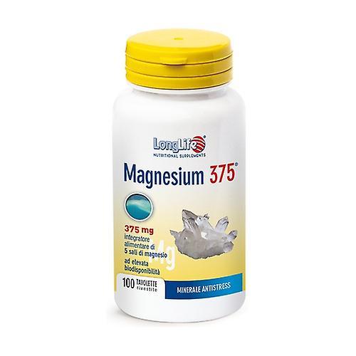 Longlife Magnesium 375 100 tablets