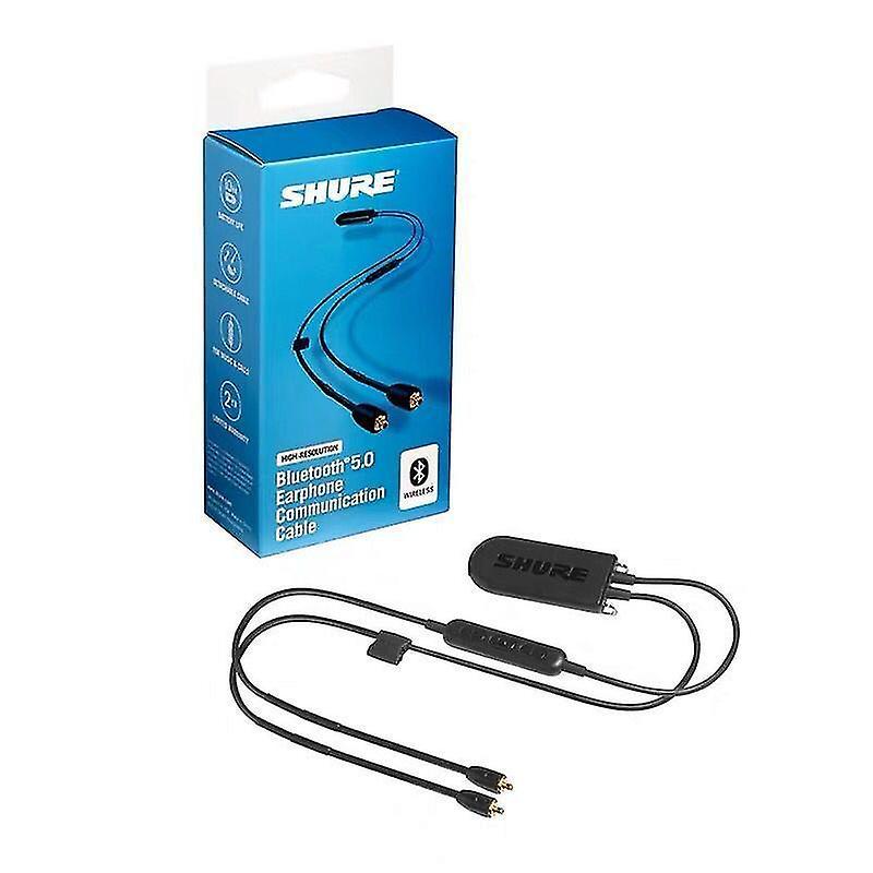 Mike New Rmce-bt2 Bluetooth Enabled Accessory Cable With Remote + Mic For Shure Se215 Se315 Se425 Se535 Se846 Headphones & Headsets Black