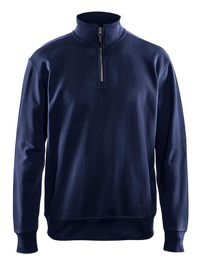 Blaklader 3369 sweatshirt half zip - mens (33691158) Navy blue Xxxl