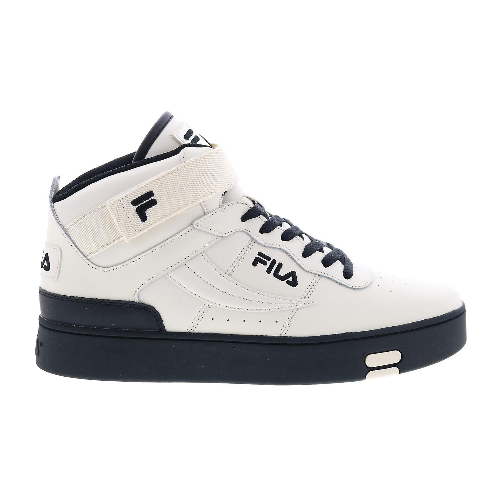 Fila Adult Mens V-10 Lux Lifestyle Sneakers White Black White US 10.5