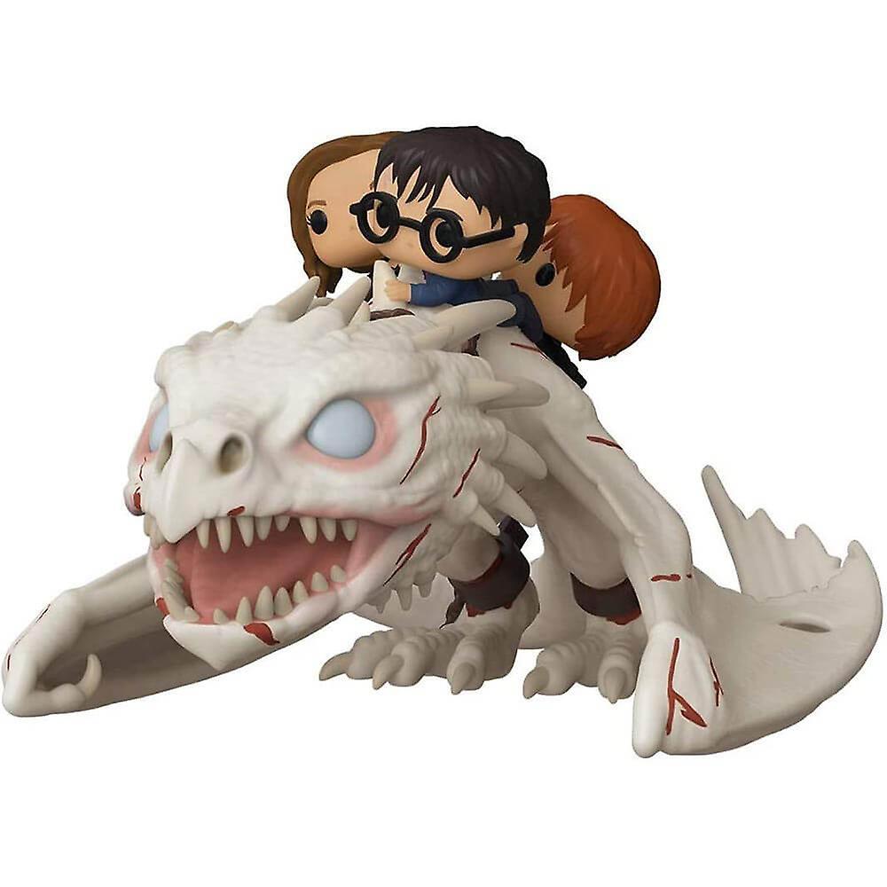 Harry Potter - Dragon w/ Harry, Ron & Hermione POP! Rides Deluxe - Funko Pop