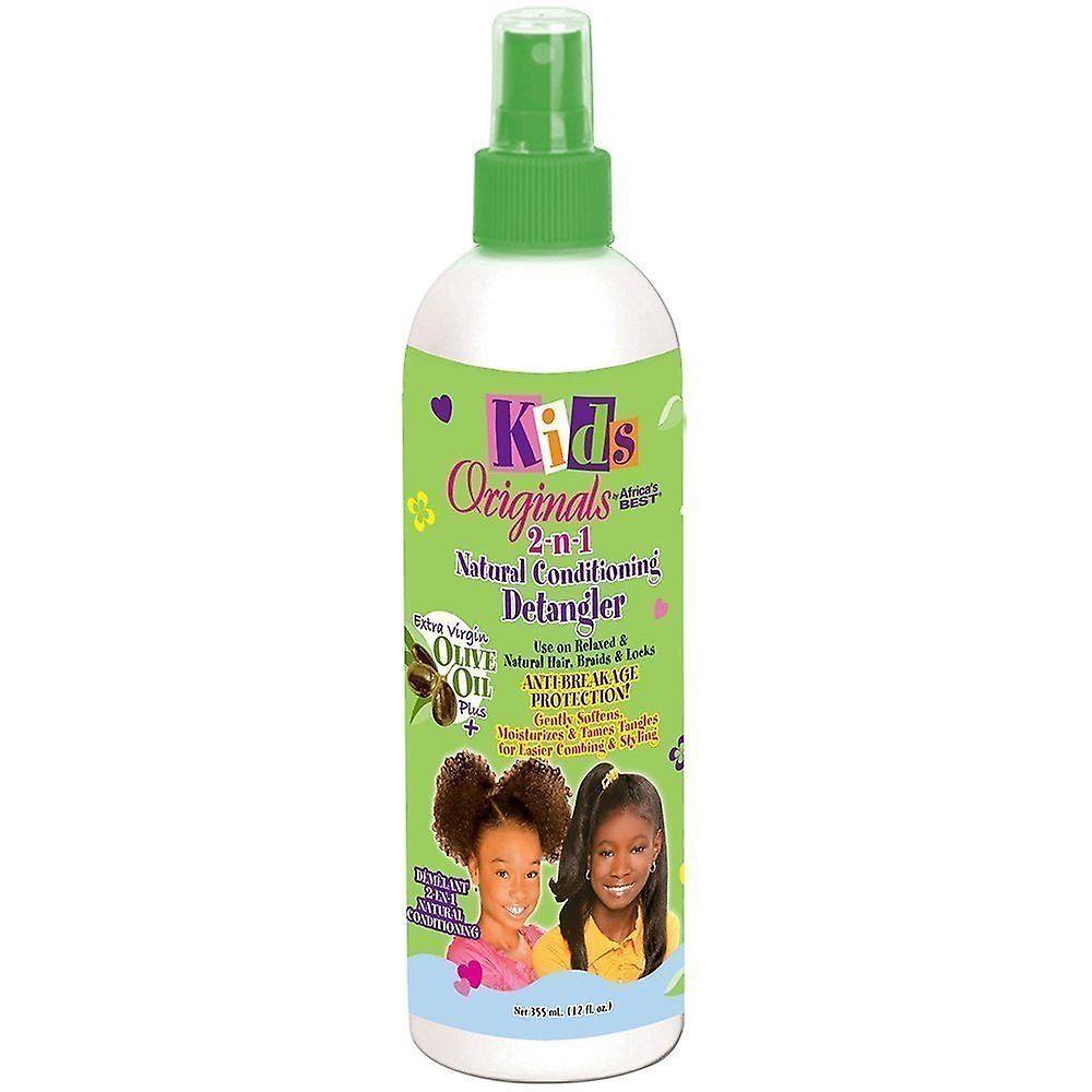 Africa's Best Organics Kids 2 in 1 Conditioning Detangler 355ml