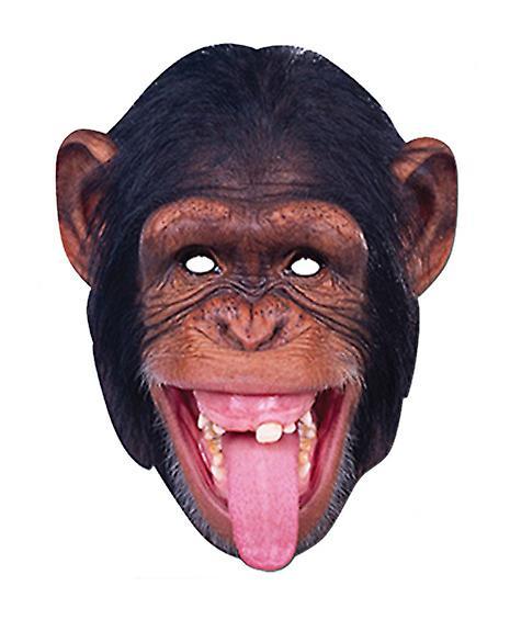 Starstills Chimpanzee Monkey Animal Card Party Fancy Dress Mask