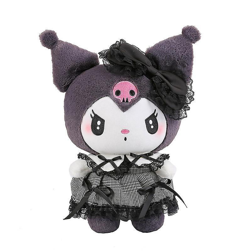 Baiccf Dark Gothic Kuromi My Melody Plush Doll Doll-dark Kuromi(35cm)-1pcs