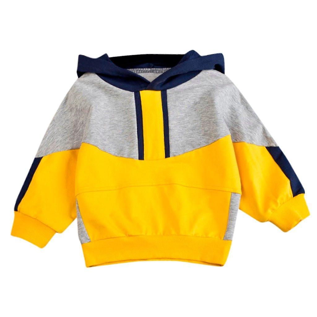 Slowmoose Toddler Baby Hoodie, Sweatshirt - Clothes Yellow 24M