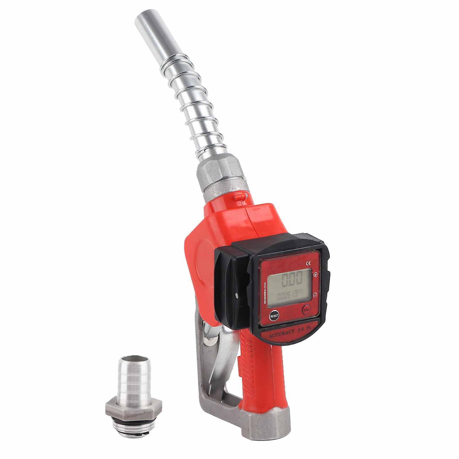 Aespa Digital Fuel Oil Diesel Kerosene Gasoline Nozzle Gun Fueling Nozzle with Flow Meter