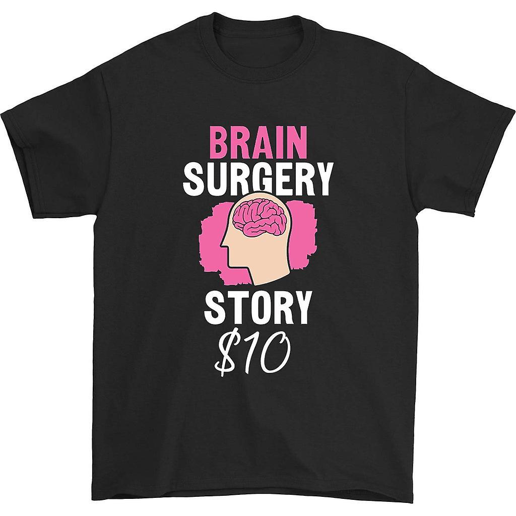 HISHARK Brain surgery story 10 t-shirt black L