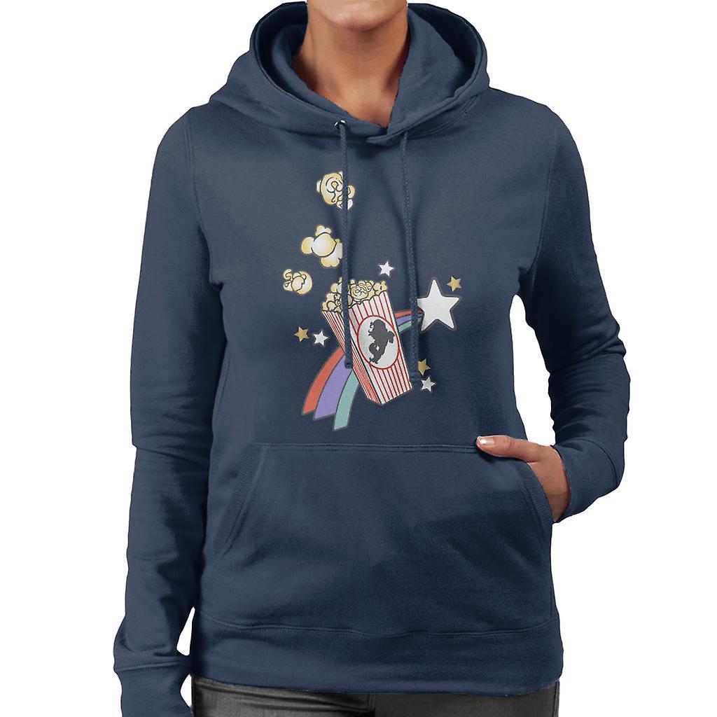 My Little Pony Fresh Popcorn Design Women's Hooded Sweatshirt Navy Blue X-Large