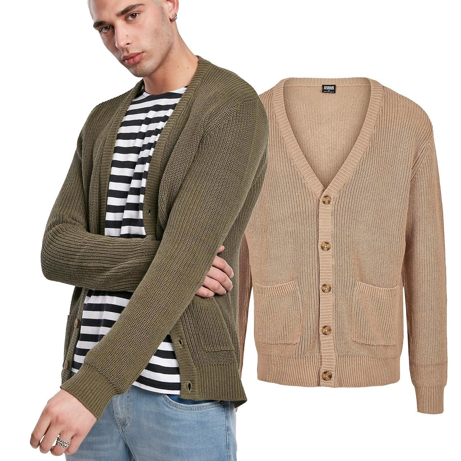 Urban Classics - Oversized Boxy Knit Cardigan Beige S