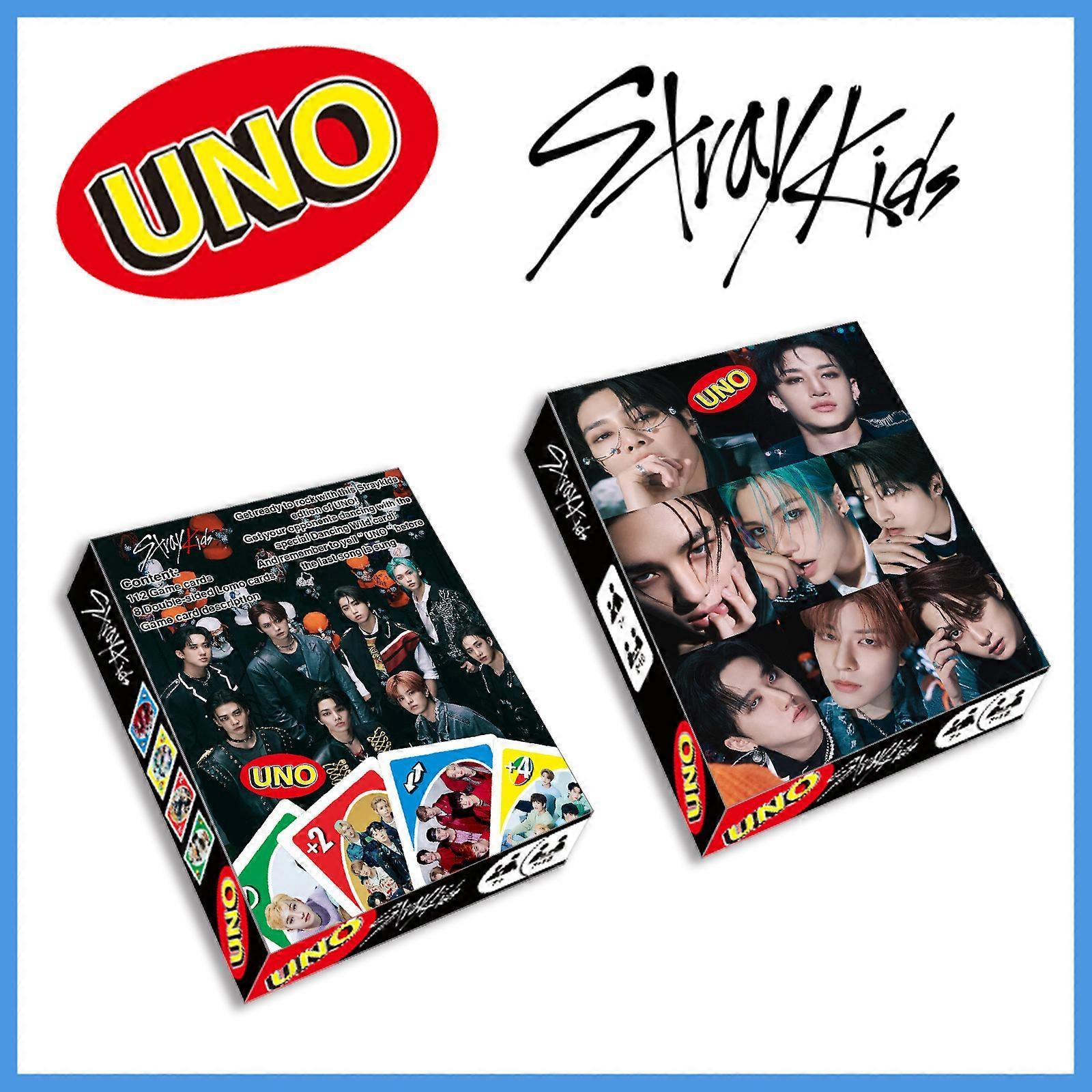 Wjiaer Lanbena Kpop Bangtang Boys Stray Kids Enhypen Solid Color Card Game Pink Lomo Card Box Idol Star Album 112 Pcs/box