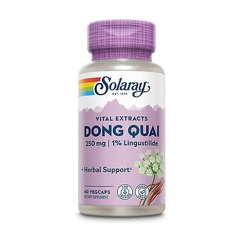 Solaray Dong Quai 60 vegetable capsules of 250mg