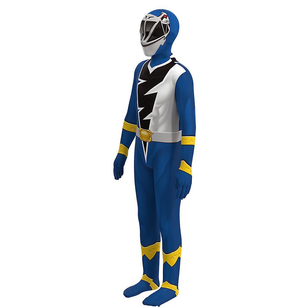 Eocici 4-9 Years Kids Boys Girls Kishiryu Sentai Ryusoulger Cosplay Party Costume Jumpsuit Halloween Christmas Gifts Blue 4-5 Years