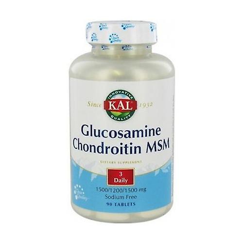 Kal Glucosamine Chondroitin MSM 90 tablets