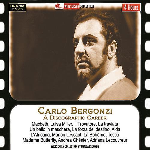 Widescreen Carlo Bergonzi - Discographic Career  [COMPACT DISCS] USA import