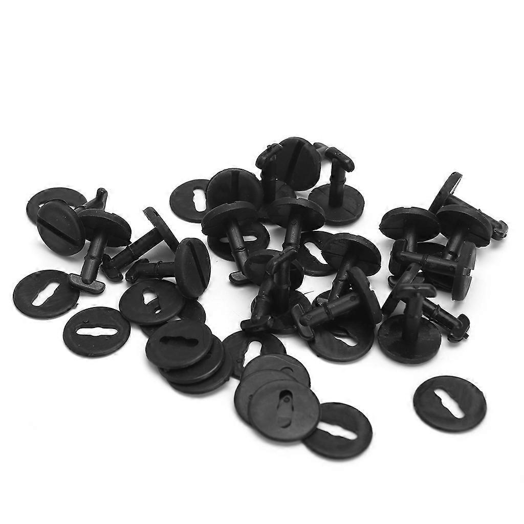 Unbrand 20x Floor Carpet Mat Clips Twist Lock with Washers For  E36 E46