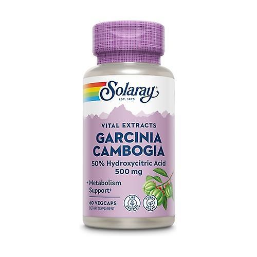 Solaray Garcinia Cambogia 60 vegetable capsules of 500mg