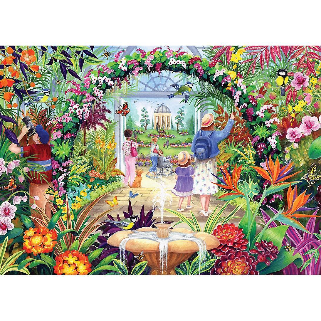 Gibsons Games Gibsons Botanical Blooms Jigsaw Puzzle (1000 Pieces)