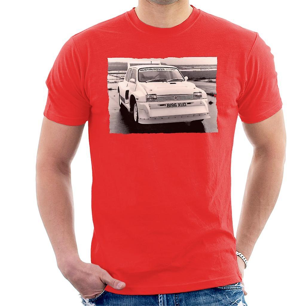 MG Austin Rover British Motor Heritage Men's T-Shirt Red X-Large