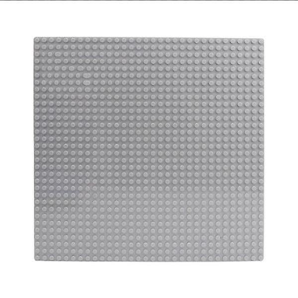 Slowmoose Plastic Blocks Base Plates - Juguetes Compatible City Classic 3232lightgrey