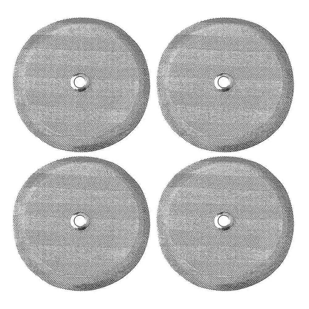 4 Pcs 4 In Less Steel Replacement Filter Mesh,for 1000 Ml ,8 French Press Ma Sr #CaLu