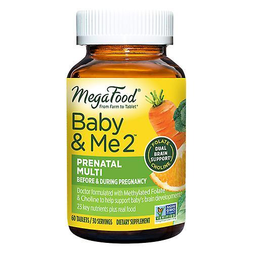 MegaFood Baby & Me 2, 60 Tabs (Pack Of 1)