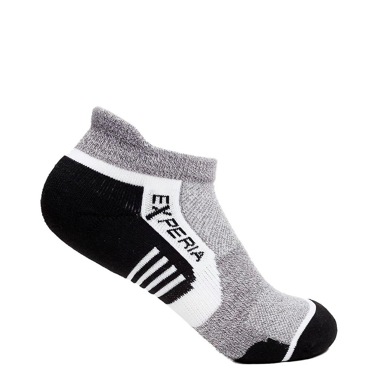 Thorlos Experia Green Repreve Unisex Low Cut Running Socks, Black M