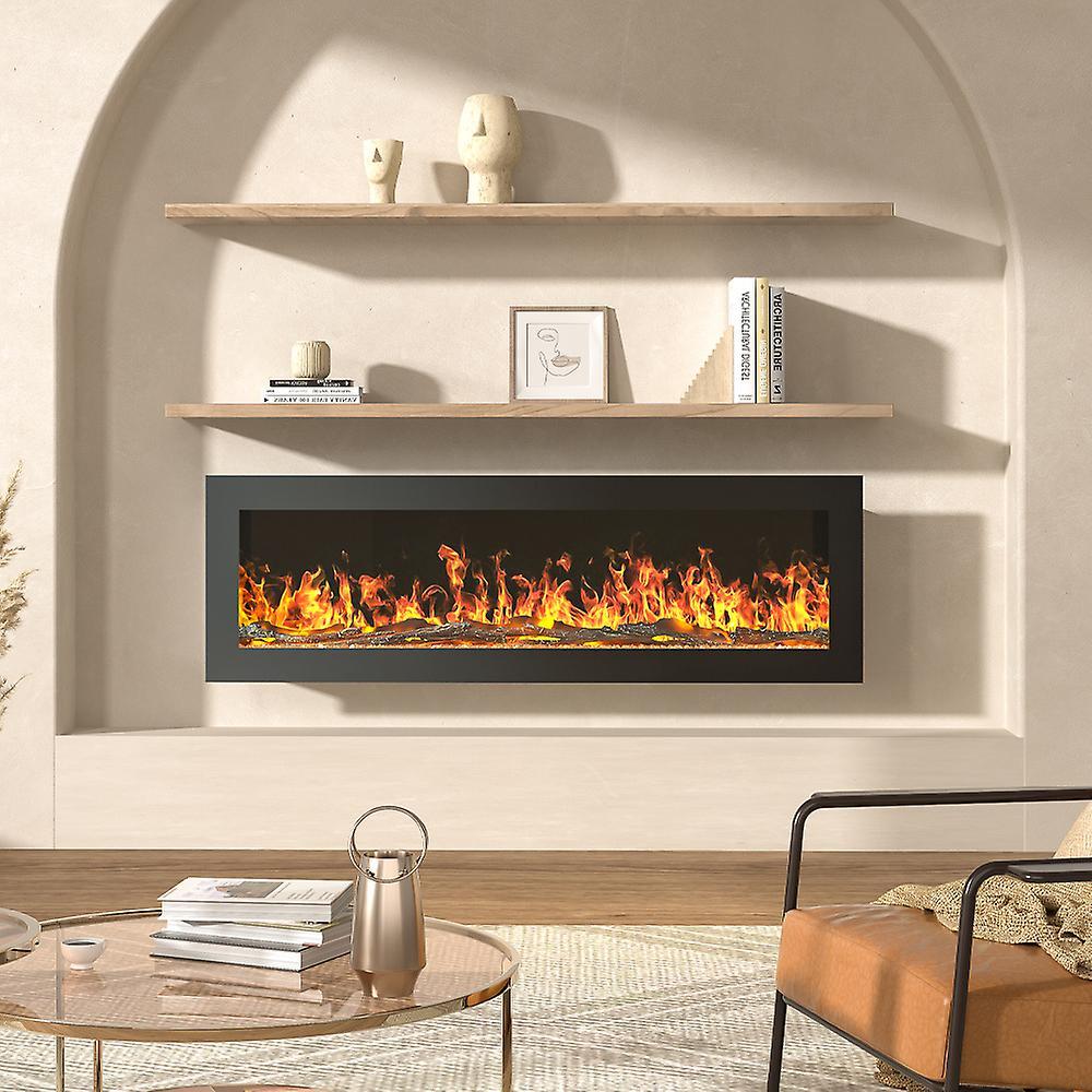 Living And Home 40-inch Wall Mount Electric Fireplace