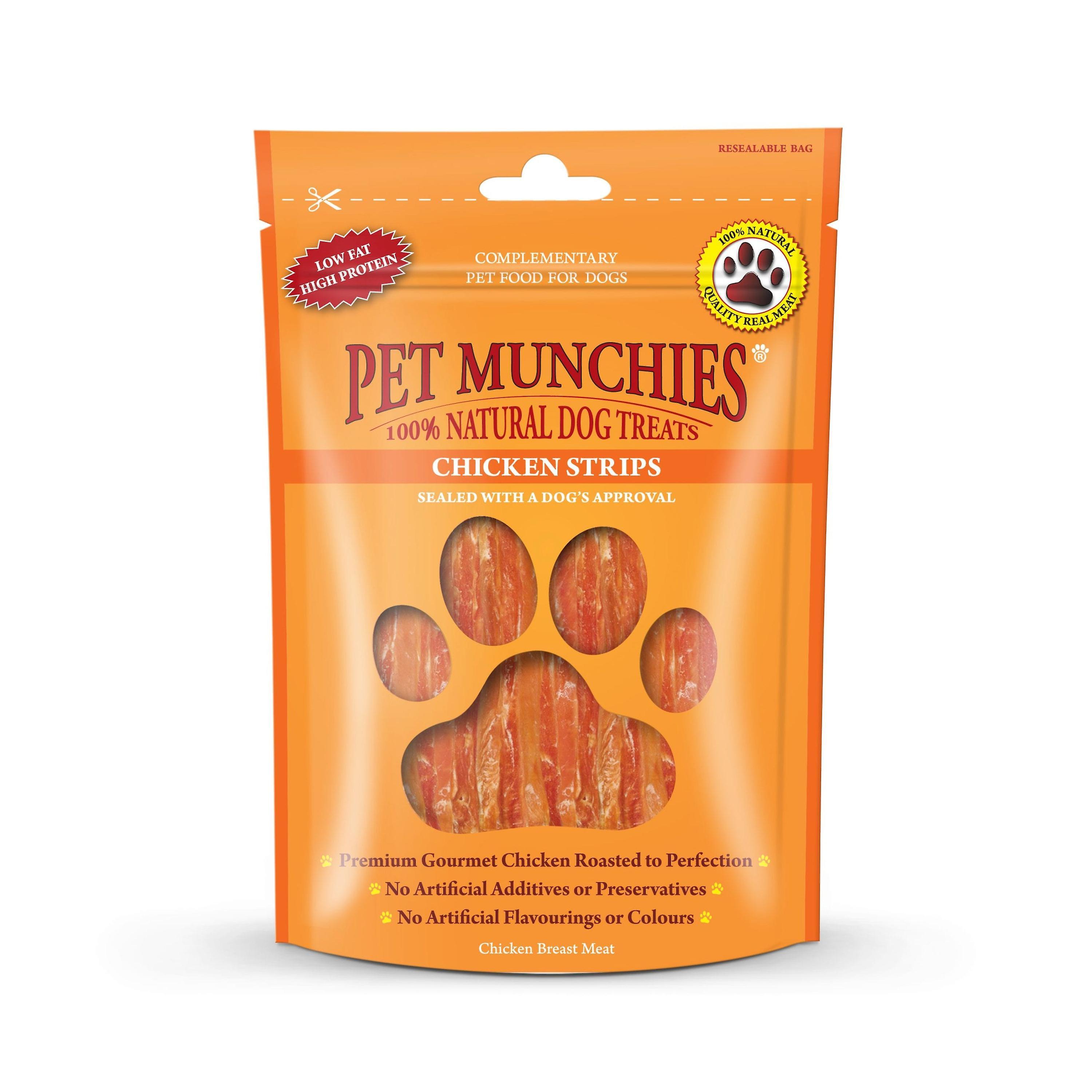 Pet Munchies Chicken Strips Dog Treat pack of 8