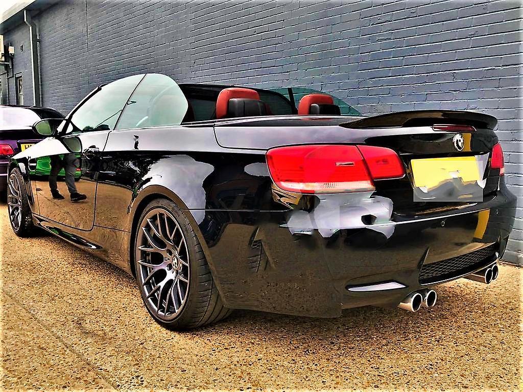 spoilers Bmw M Performance 3 Series Convertible M3 E93 Gloss Black Lip Spoiler 2004-2012