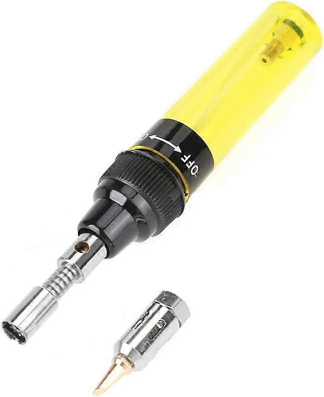 Mintian Gas Soldering Iron, Butane Welding Gun Cordless Butane Gas Spray Gun Soldering Iron Gun Soldering Pen Tool 1300 For Electronic Instruments ...