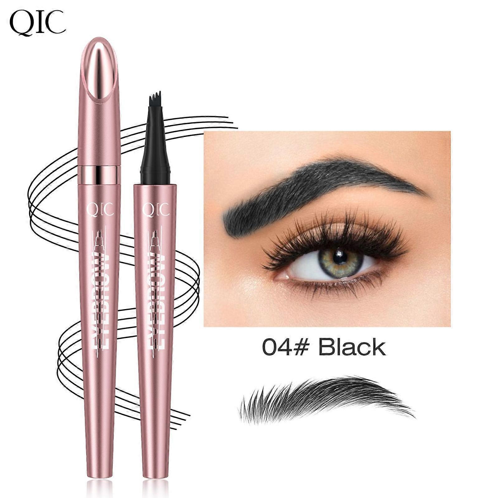 Flye Eyebrow Pencil Eyebrow Microblading Pen Eyebrow Pen Micro 4 Point Brow Pen Lift Snatch Eyebrow Eye Makeup Long Lasting Proof Natural Eyebrow H...