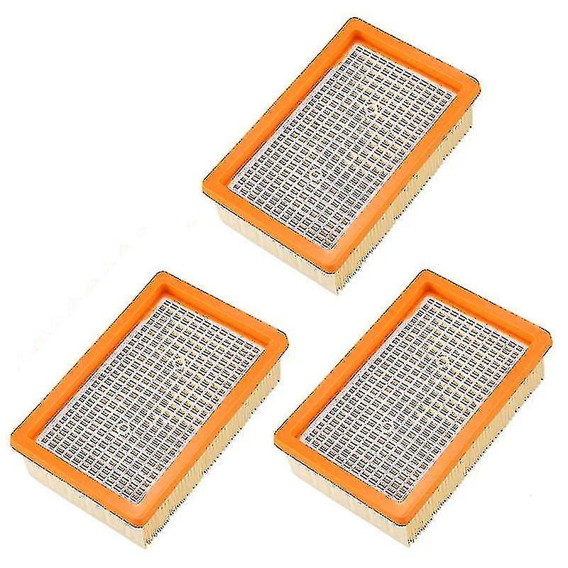 Tianzun 3pcs Vacuum Cleaner Filter Replacement For Karcher Flat-pleated Mv4