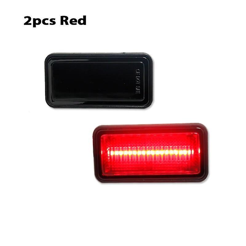 Scitoo Car Front & Rear Sidemarker Lamps For 1968-1969 Chevrolet Camaro Chevy Ii Nova Impala C10 Pickup Truck Turn Signallights/drl 2pcs Red United...