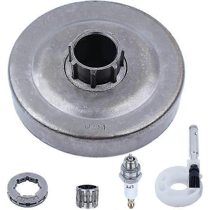 Bluezoo 3/8" 7t Clutch Drum Kit For Husqvarna 262xp 261 262 254 Chainsaw Replacement Parts With Clutch Plate Re