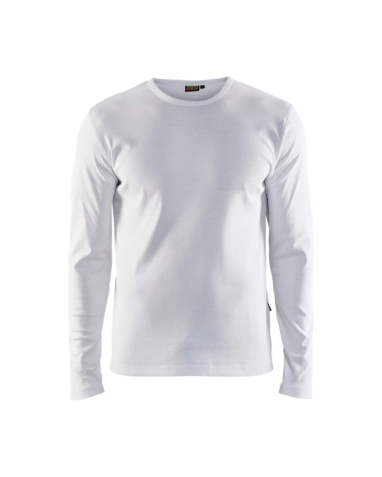 Blaklader 3314 long sleeve t-shirt - mens (33141032) White Xs