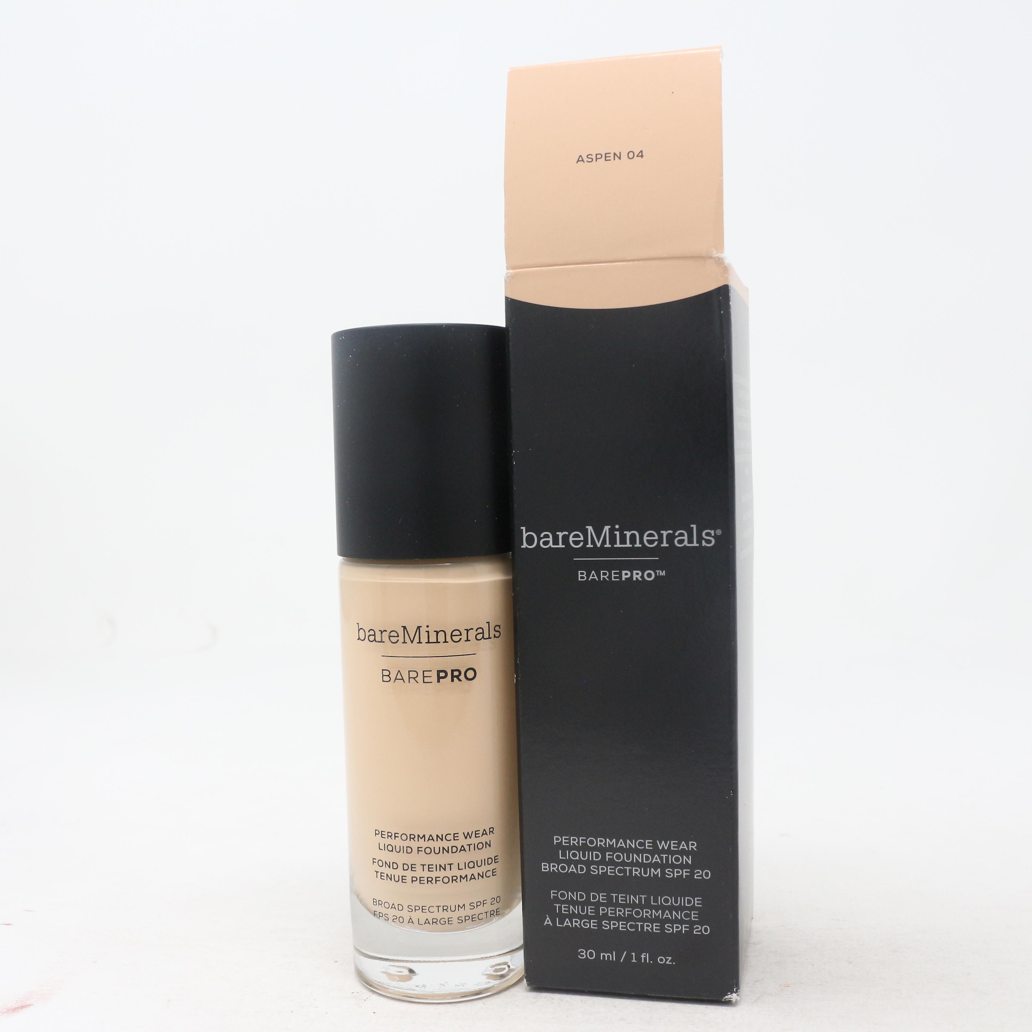 Bareminerals Barepro 24Hr Performance Wear Liquid Foundation 1oz  New With Box Maple 24.5 1.0 oz