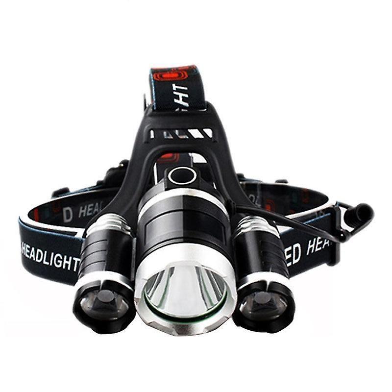 Slowmoose Z35t13 Headlight - 4000 Lumen Headlamp, Cree Xml3/5 Led T6 Torch By 18650 Option A