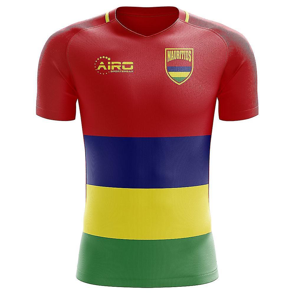 Airo Sportswear 2024-2025 Mauritius Home Concept Football Shirt Red 4XL