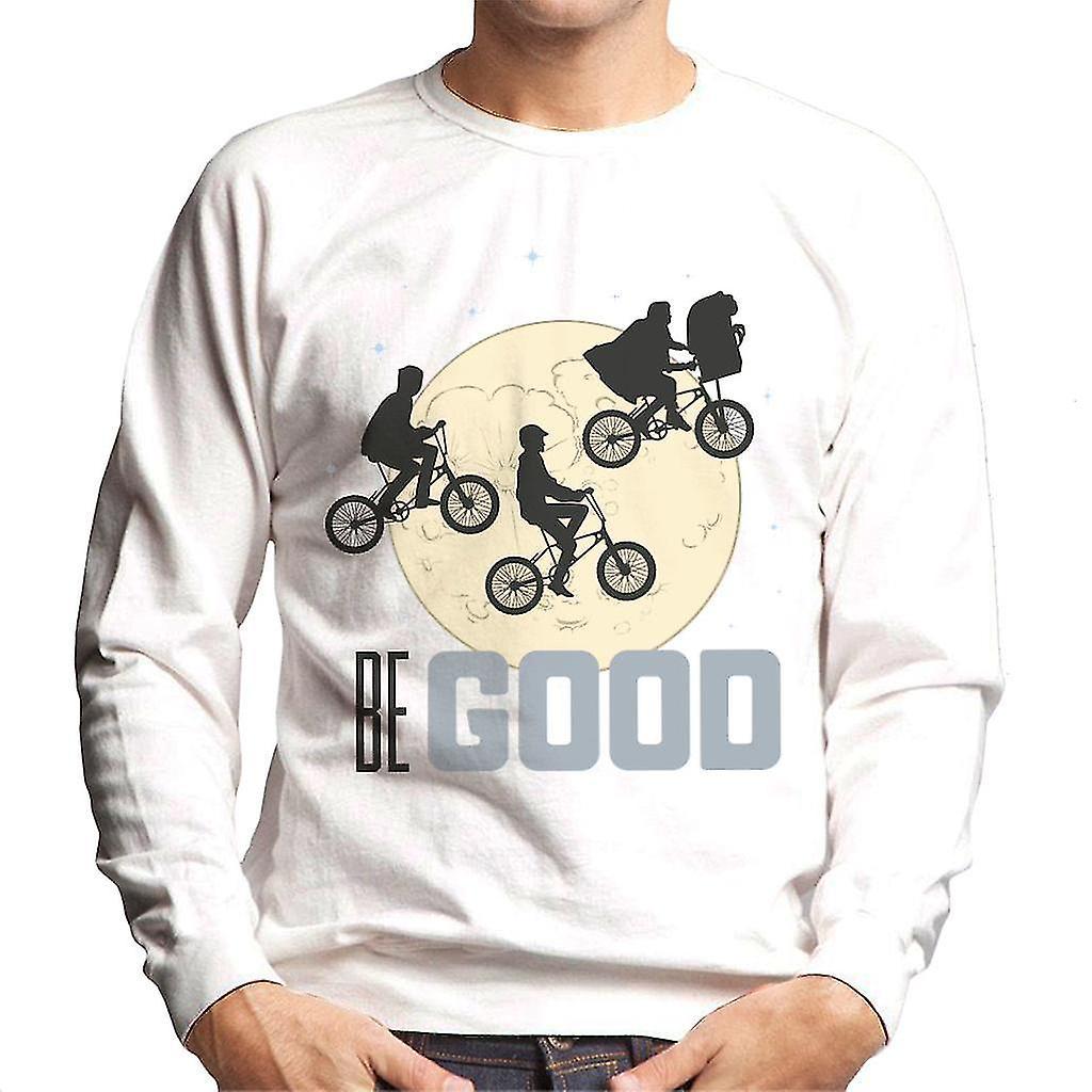 E.T. E.T. Classic Shot Be Good Men's Sweatshirt White X-Large