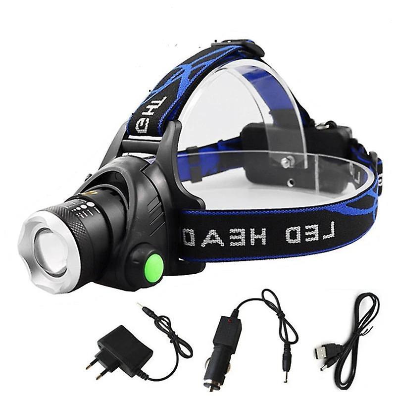 Slowmoose Portable Zooming Led Headlight For Camping/hiking Have 2x18650 Battery