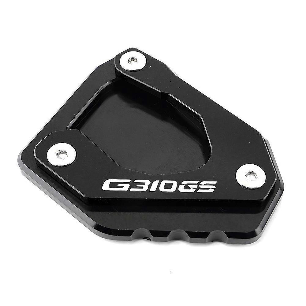 Redkid With Logo G310GS New Motorcycle Kickstand Extension Plate Foot Side Stand Enlarge pad For BMW G310GS G 310GS G 310 GS 2017 2018 Black