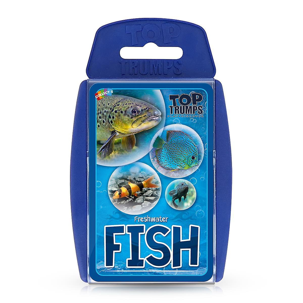 Freshwater Fish 21 Top Trumps Card Game